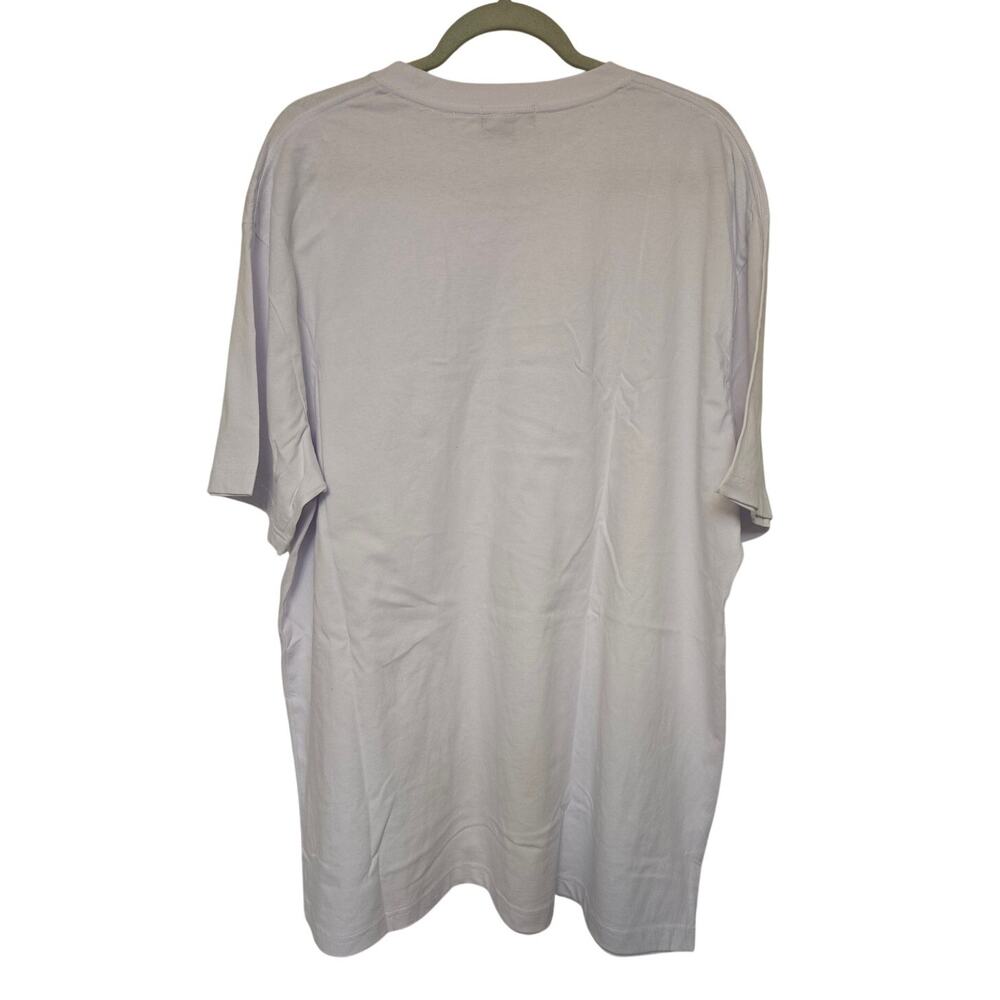 MARKET Rainbow Rhinestone Arc Men's XXL 2X White Shirt Chinatown Market NWOT NEW - Picture 5 of 5